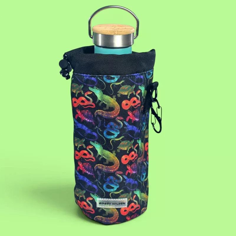 Reptile Rave Water Bottle Holder