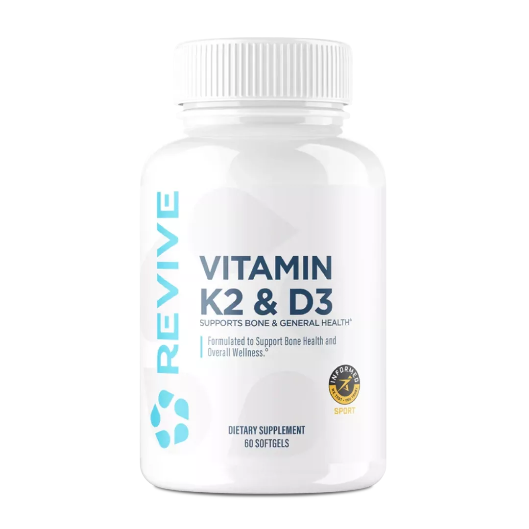 Revive MD - K2 & D3 - 60 Softgels