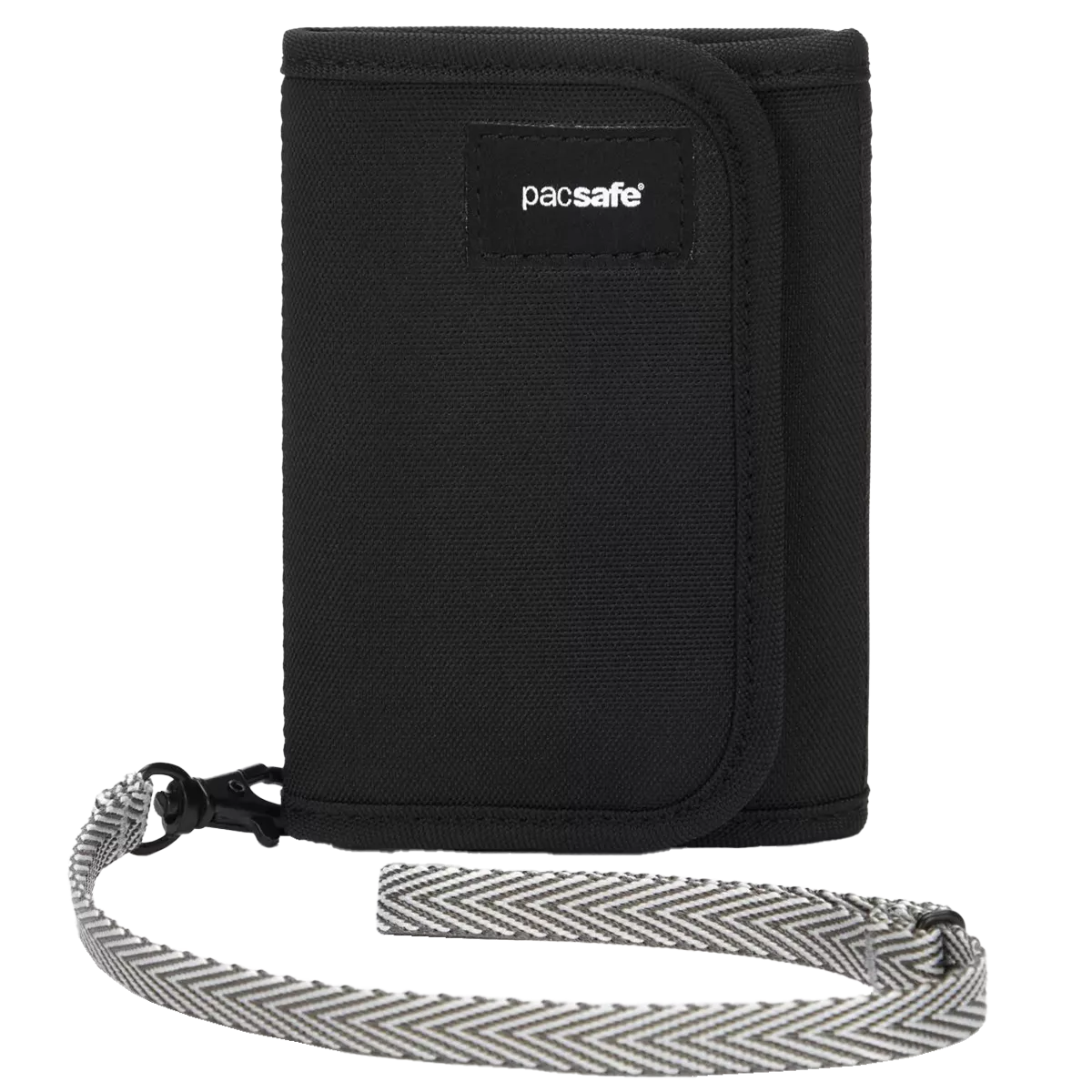 RFIDsafe V125 Trifold Wallet|Black|One Size