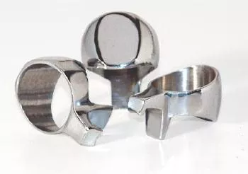 Ring Bottle Opener - Smooth Chrome