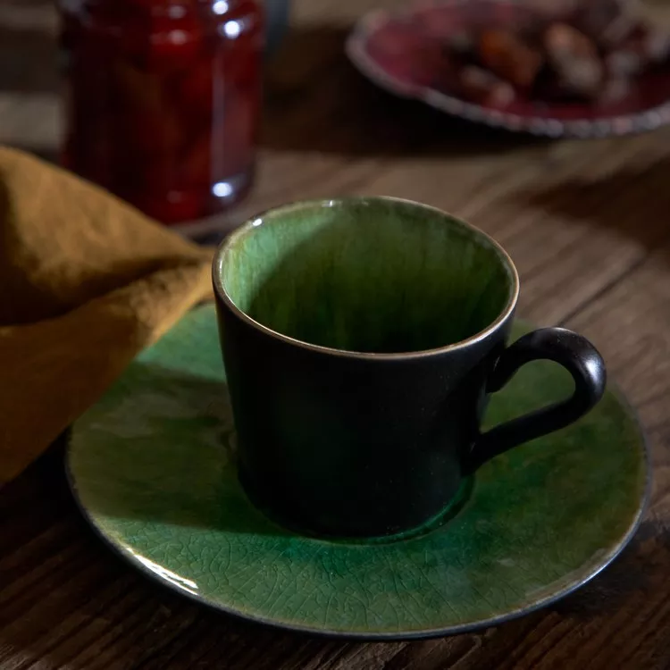 Riviera 6 Oz Tea Cup and Saucer
