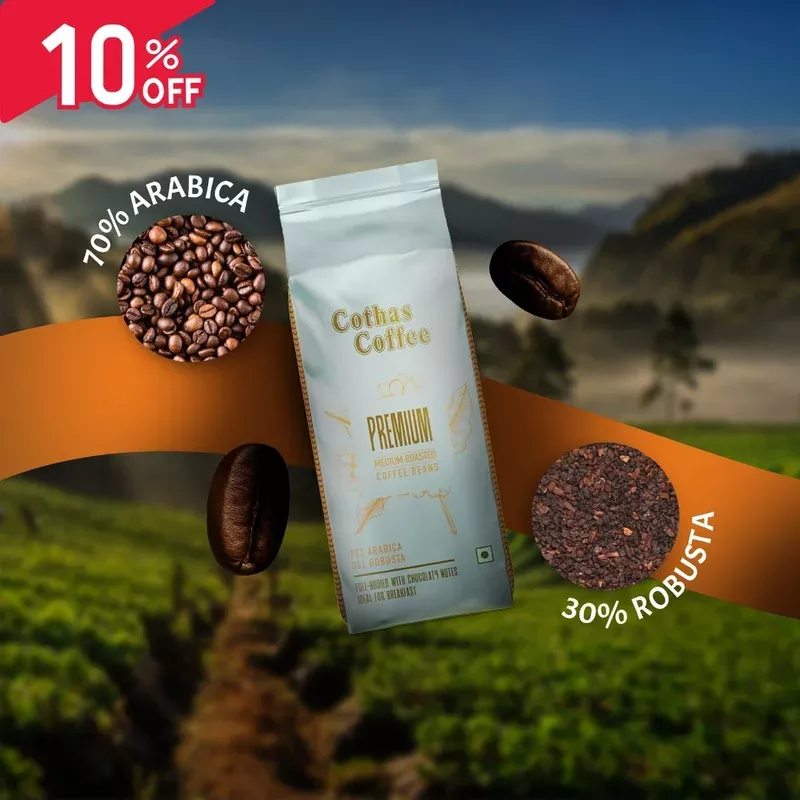 Roasted Beans – Premium (250g) – The Crafted Excellence