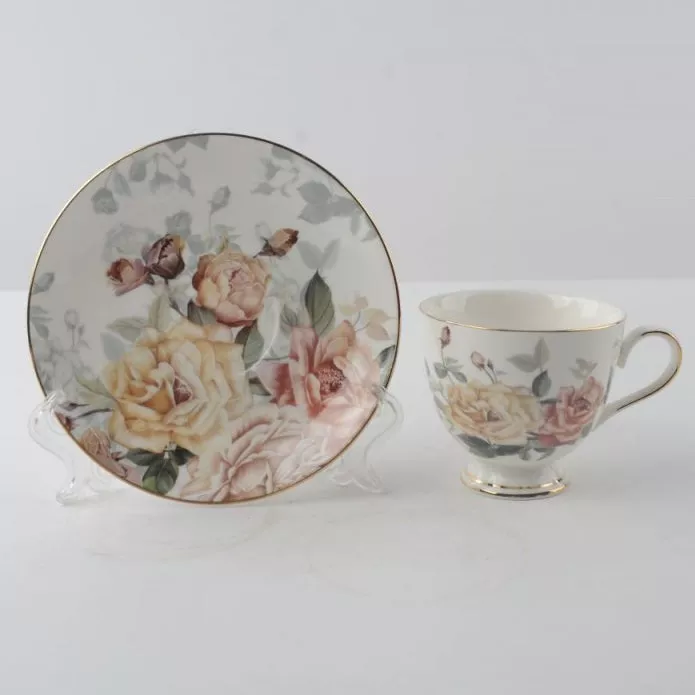 Rose Garden Cup & Saucer