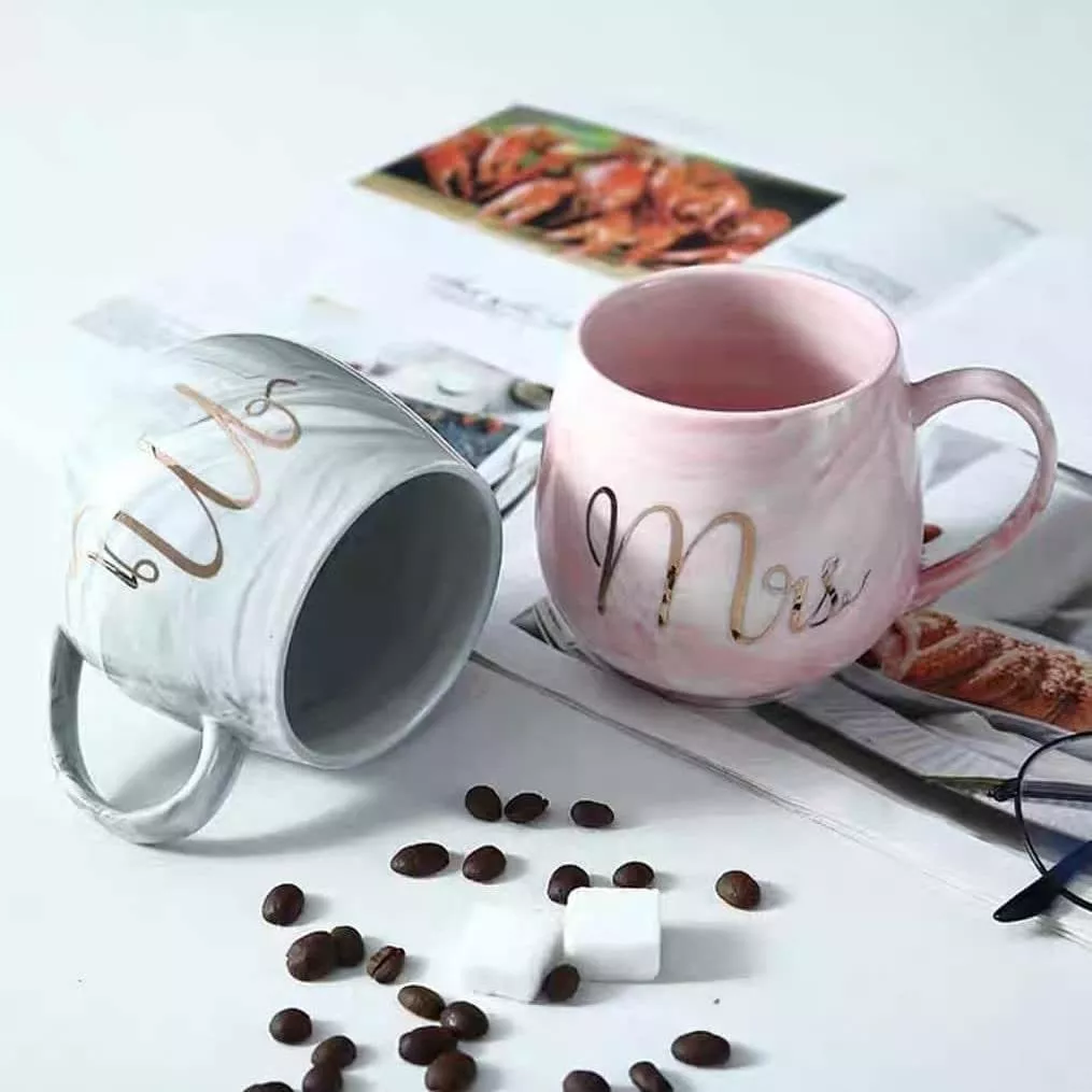 Round Mr. & Mrs. Mug