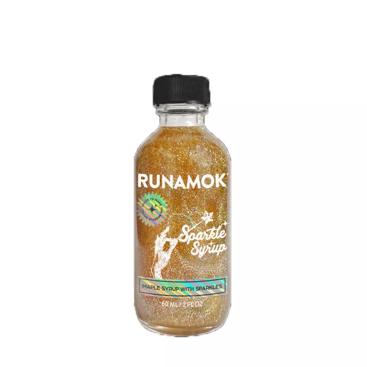 Runamok Sparkle Infused Maple Syrup, 60ml