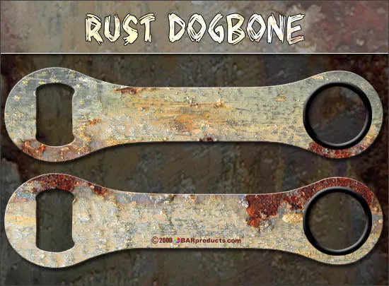 Rust Dog Bone Opener