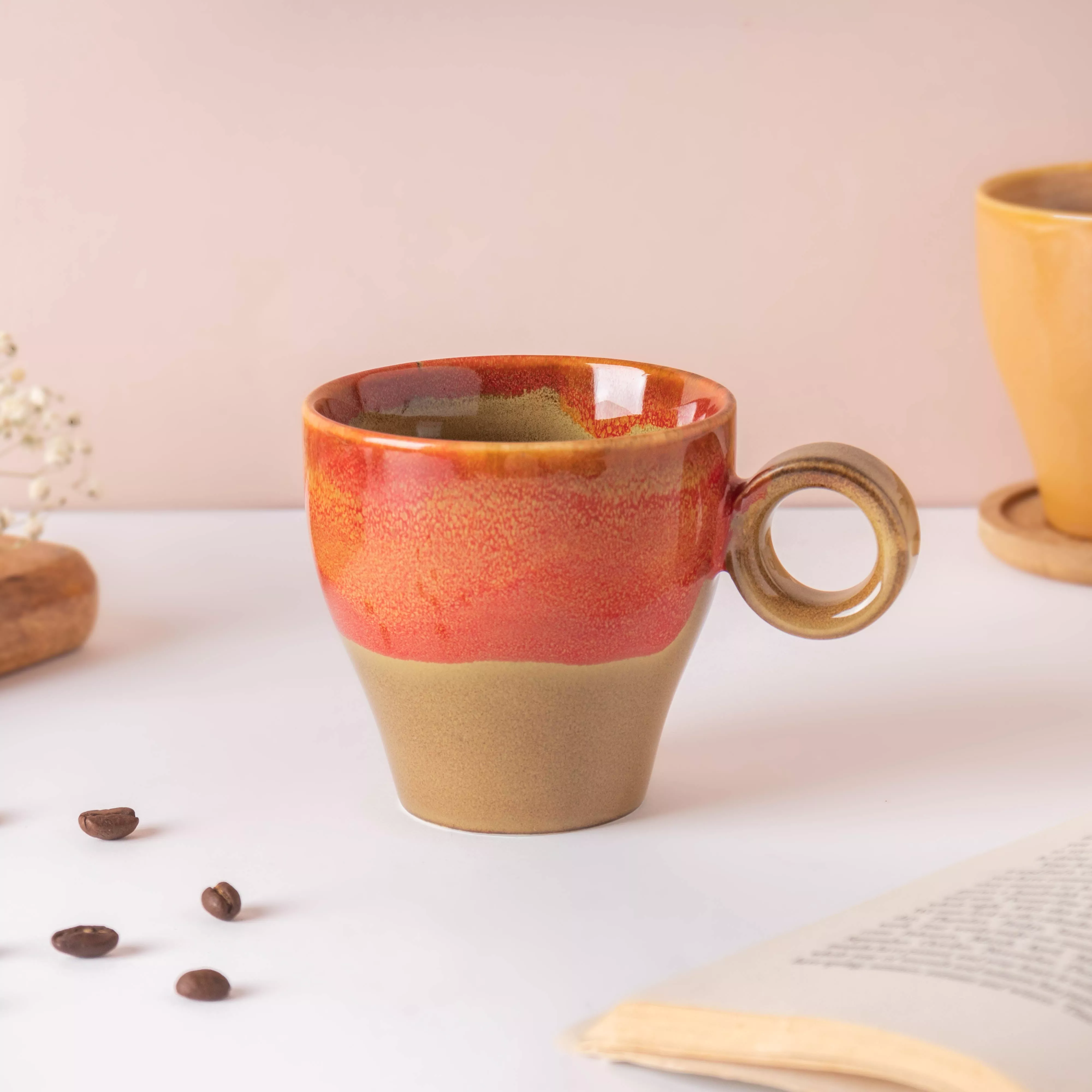 Rustic Bicolour Cup 200 ml