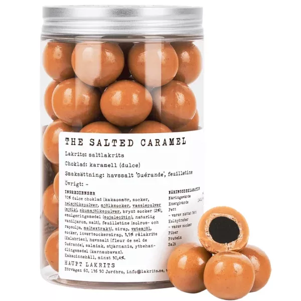 “The Salted Caramel” Liquorice, caramel and sea salt balls – Haupt Lakrits