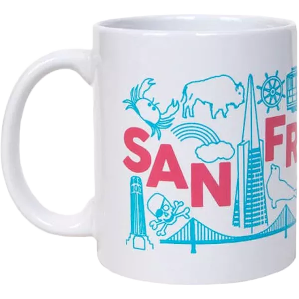 San Francisco Mug|White|11 oz