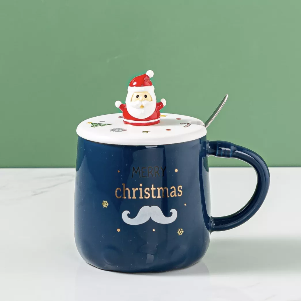 Santa Cup|White&Red&Blue&Green