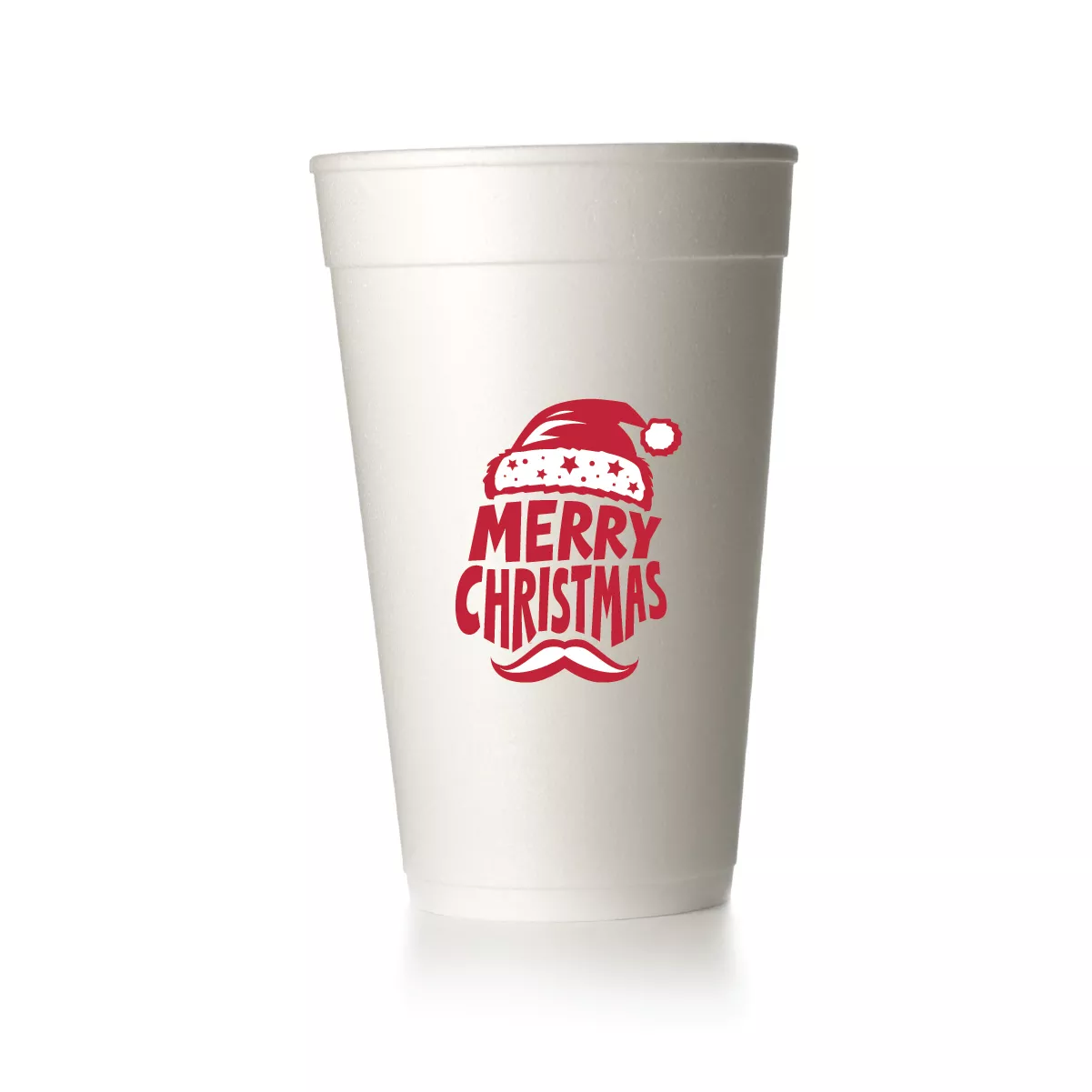 Santa Hat Merry Christmas Cups