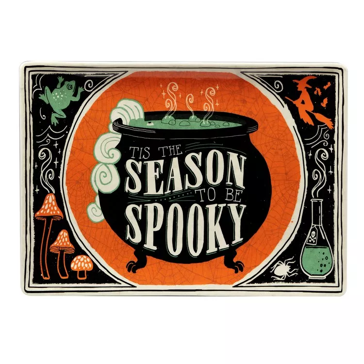 Scaredy Cat 14 x 10 Rectangular Platter