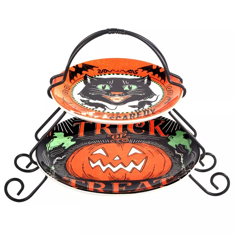 Scaredy Cat Two-Tier Server Set