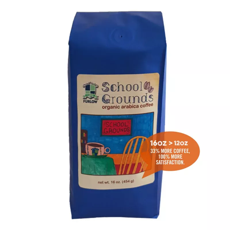 School Grounds Blend Full City Roast Coffee