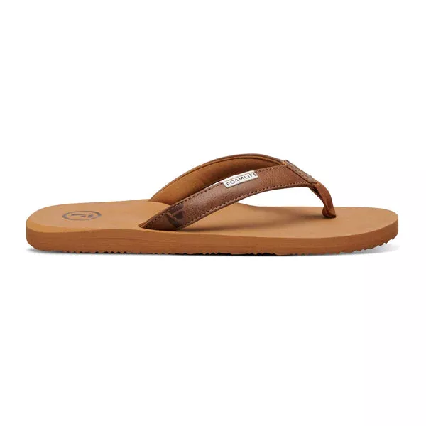 SEALES SC - WOMENS FLIP FLOPS - LATTE BROWN/BROWN