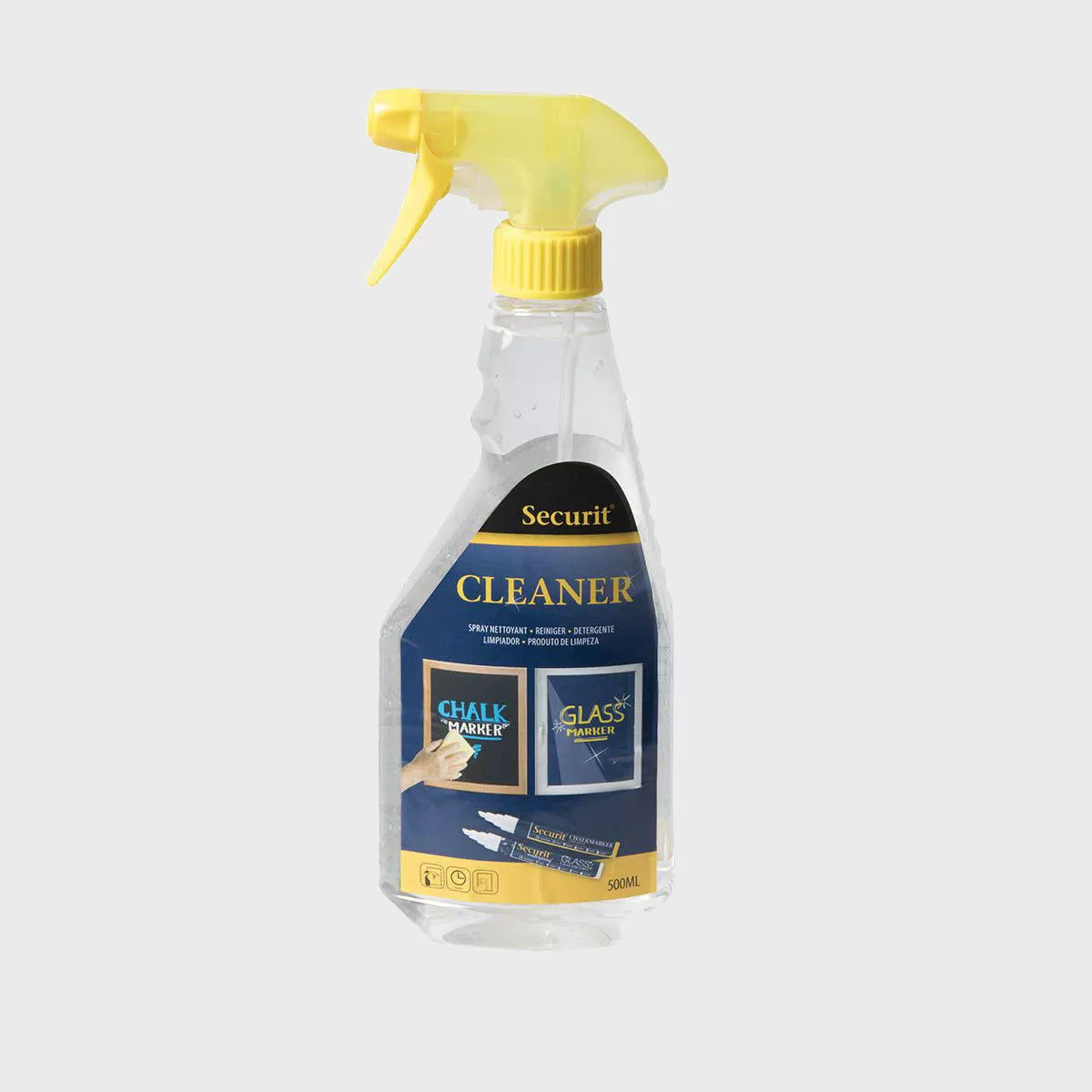 Securit liquid chalk marker cleaning spray 750ml
