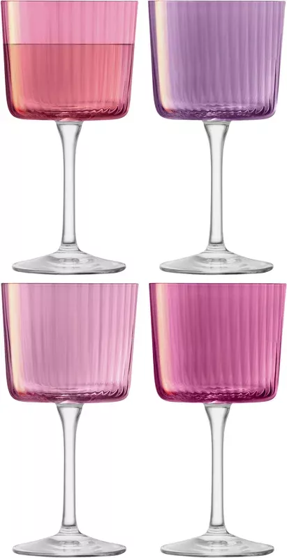 Set of 4 Garnet wine glasses – LSA