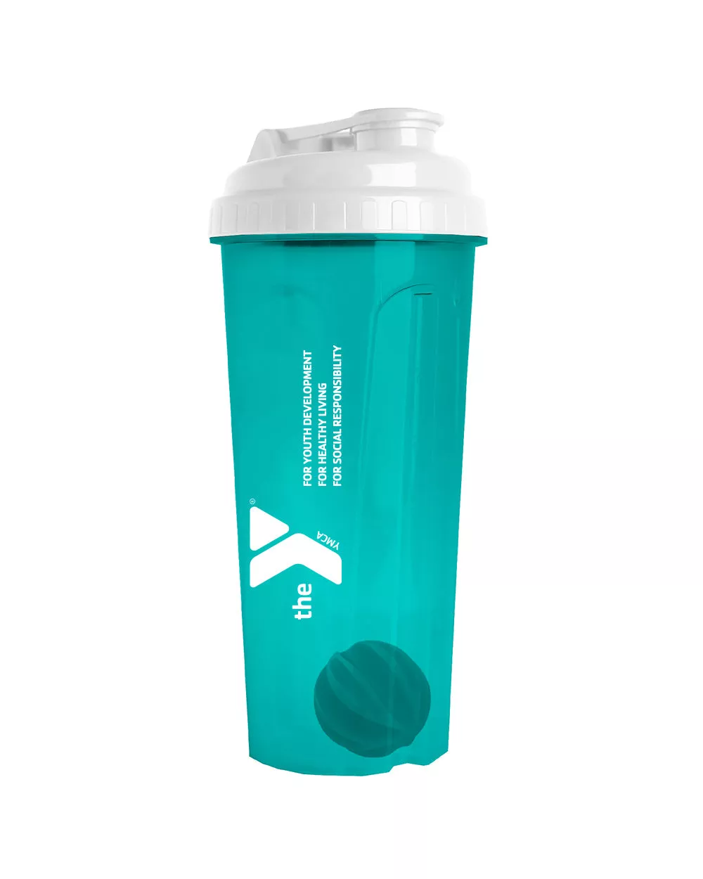 Shaker Bottle|Teal&Smoke|One Size