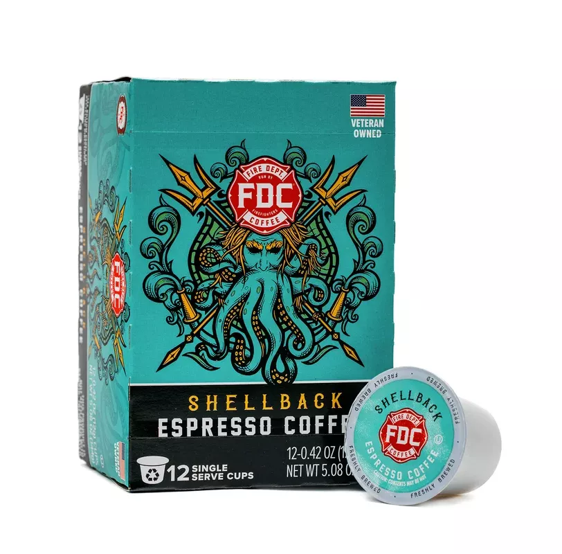 Shellback Espresso Coffee Pods