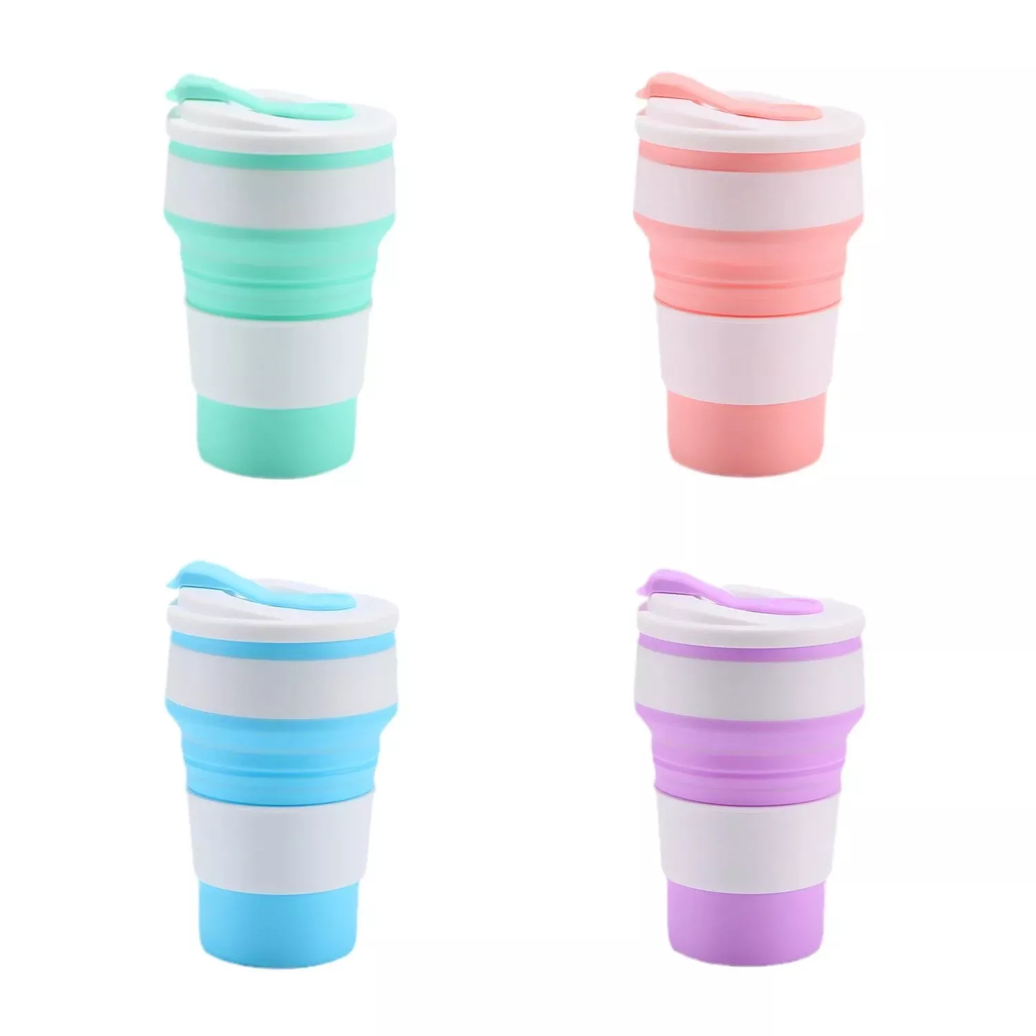 Silicone Collapsible / Foldable Coffee Cups | Collapsible Cup