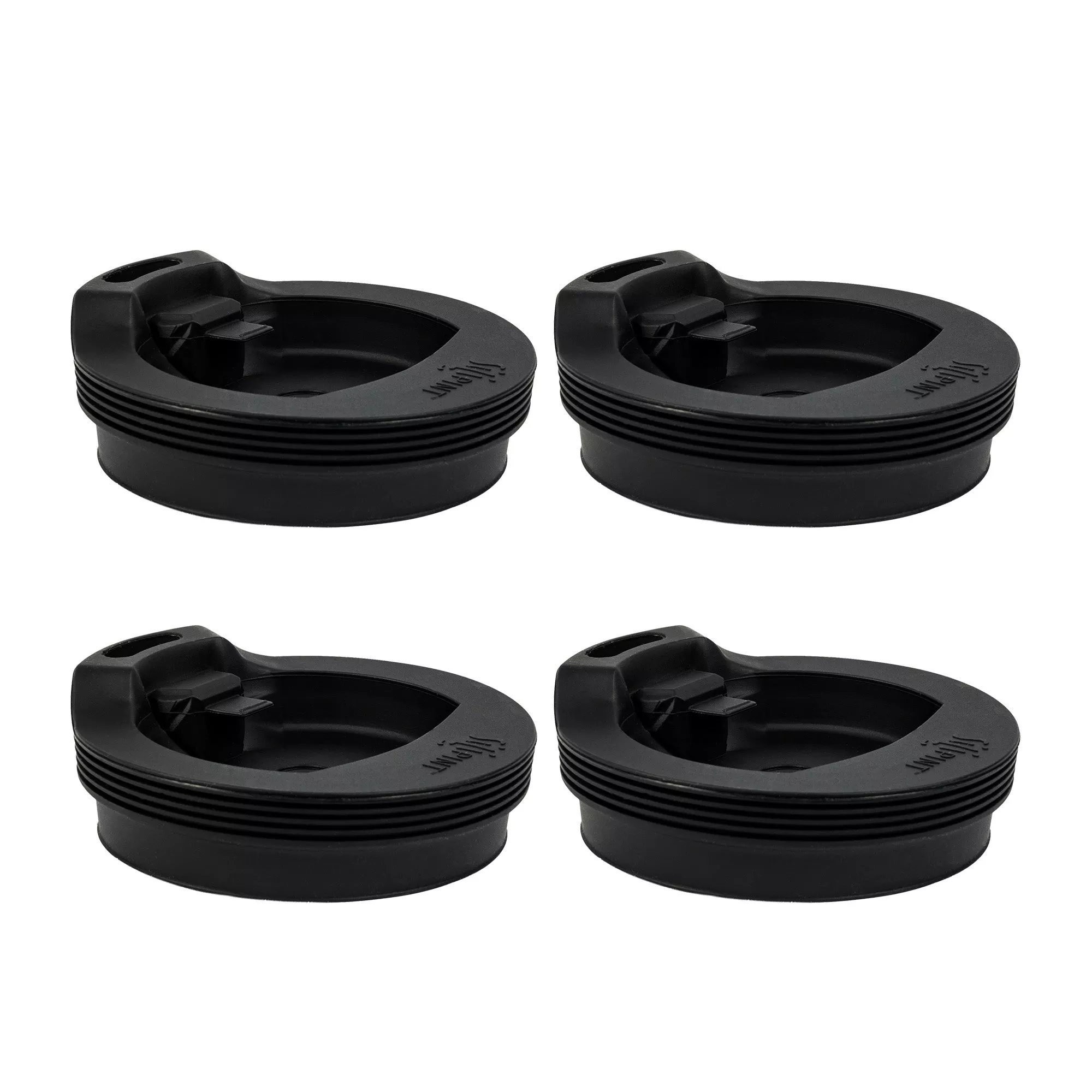 Silipint Silicone 8oz 2-in-1 Lid Pack of 4
