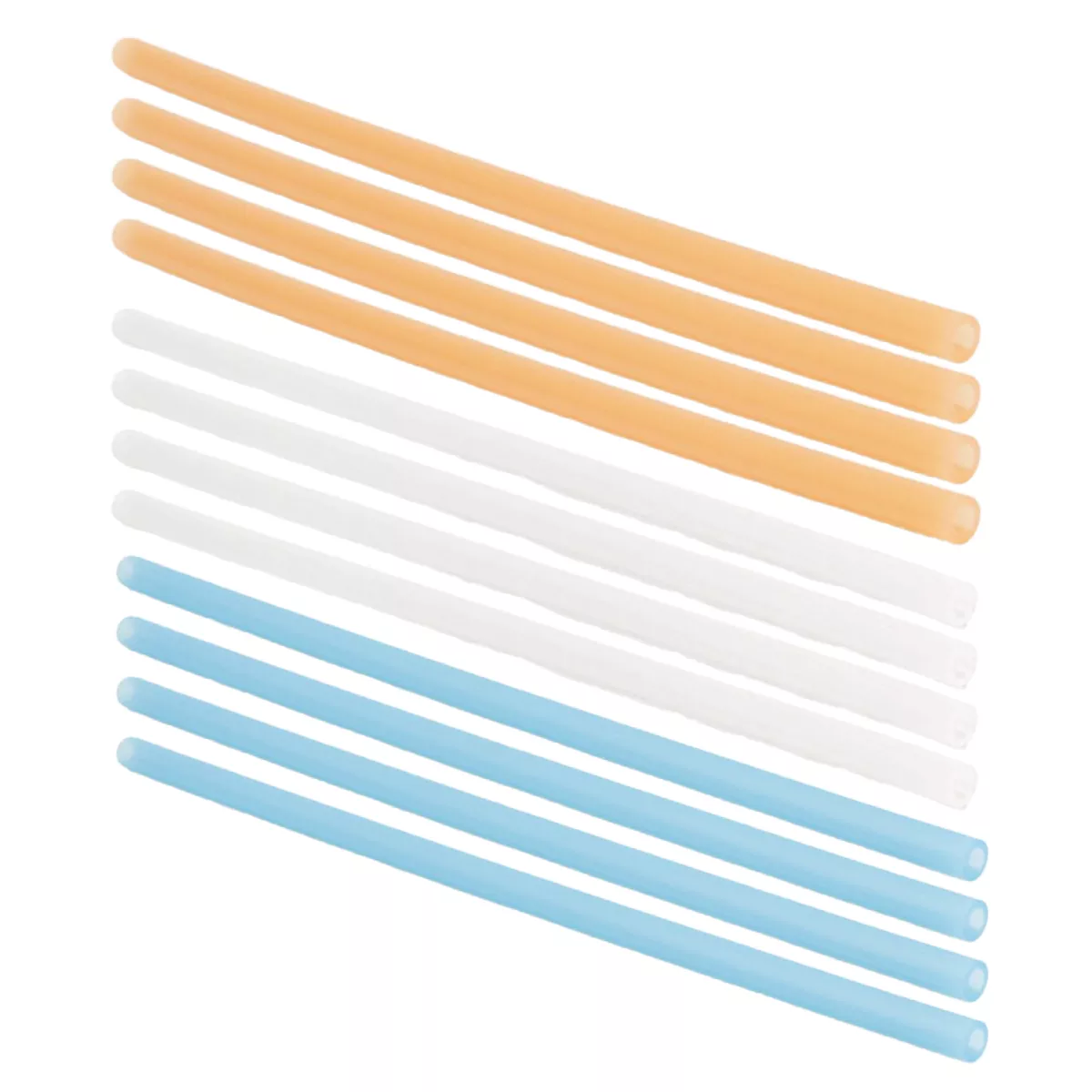 Silipint Silicone Straws 8oz Cups Pack of 12