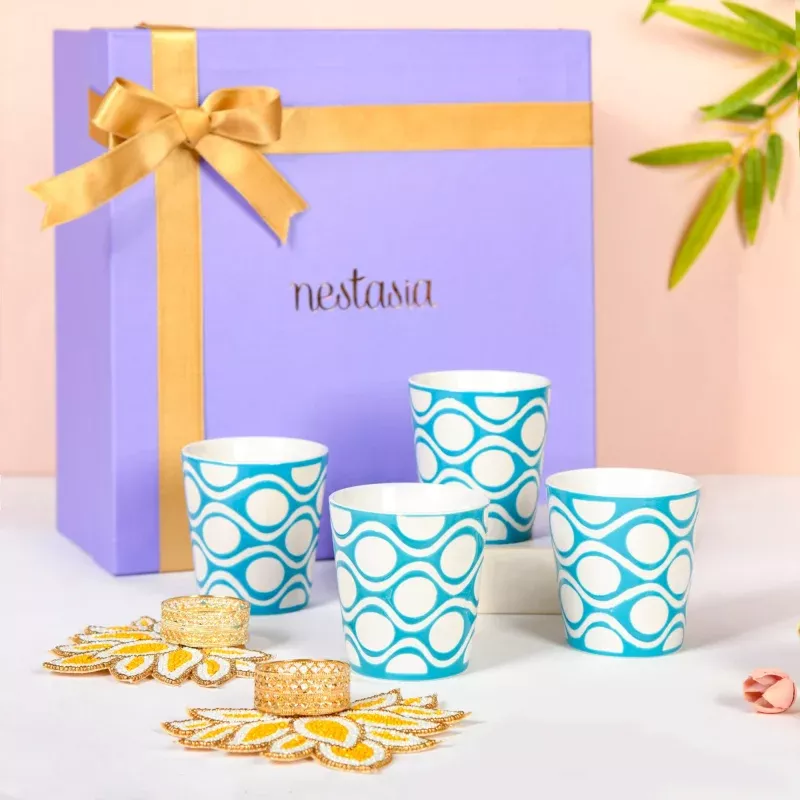 Sips & Celebrations Gift Hamper Set Of 7