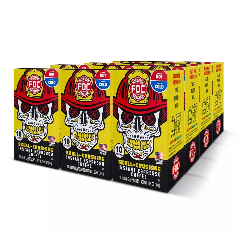 Skull Crushing Instant Espresso Coffee, Wholesale Coffee