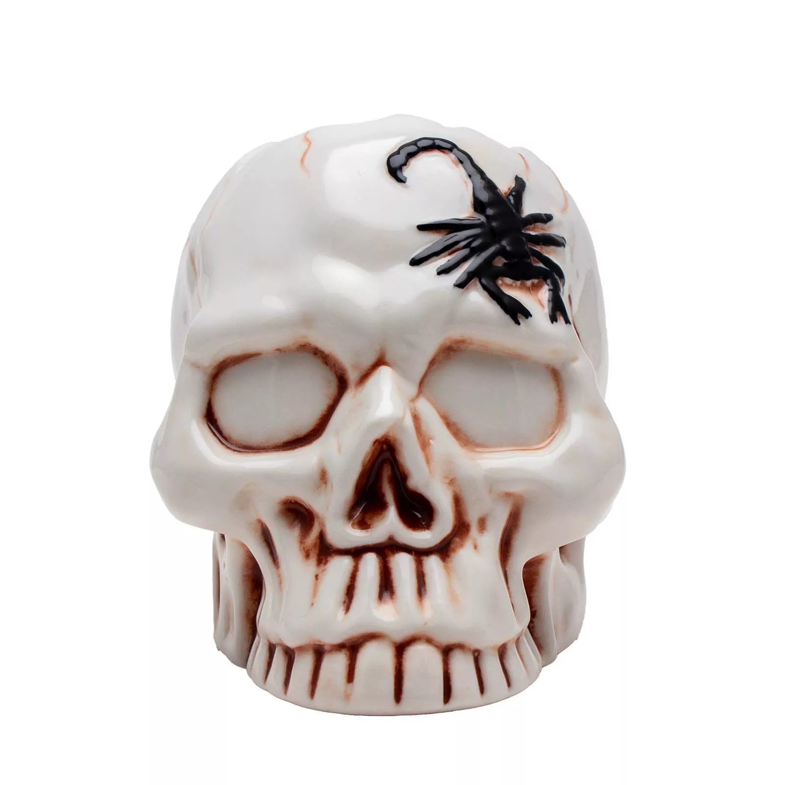 Skull w/ Scorpion - BarConic Tiki Drinkware