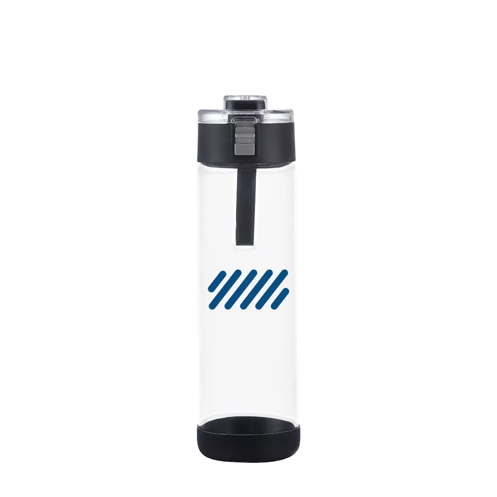 Slate 22 oz Glass Bottle with Spout Lid