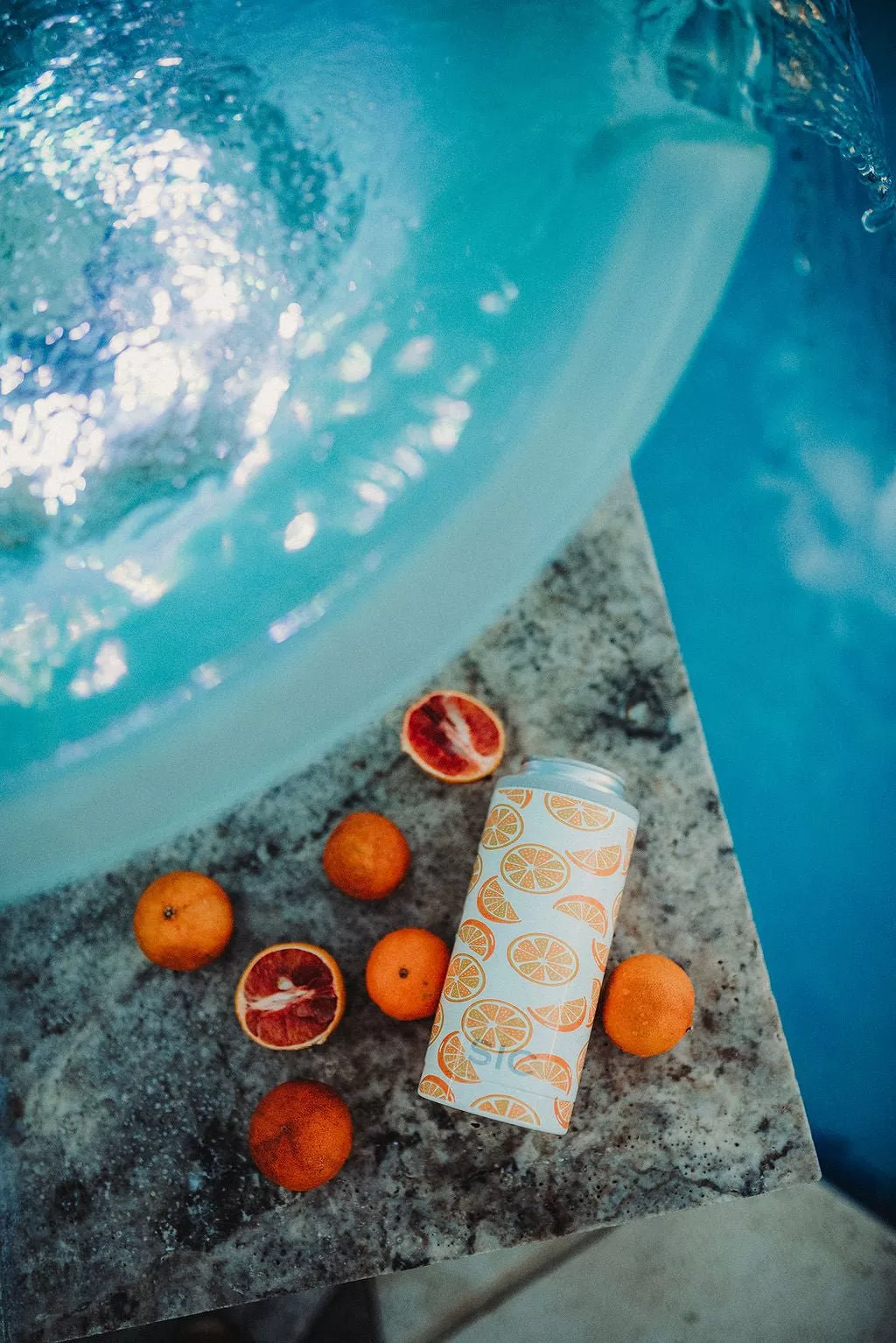 Slim Can Cooler | Orange Slices