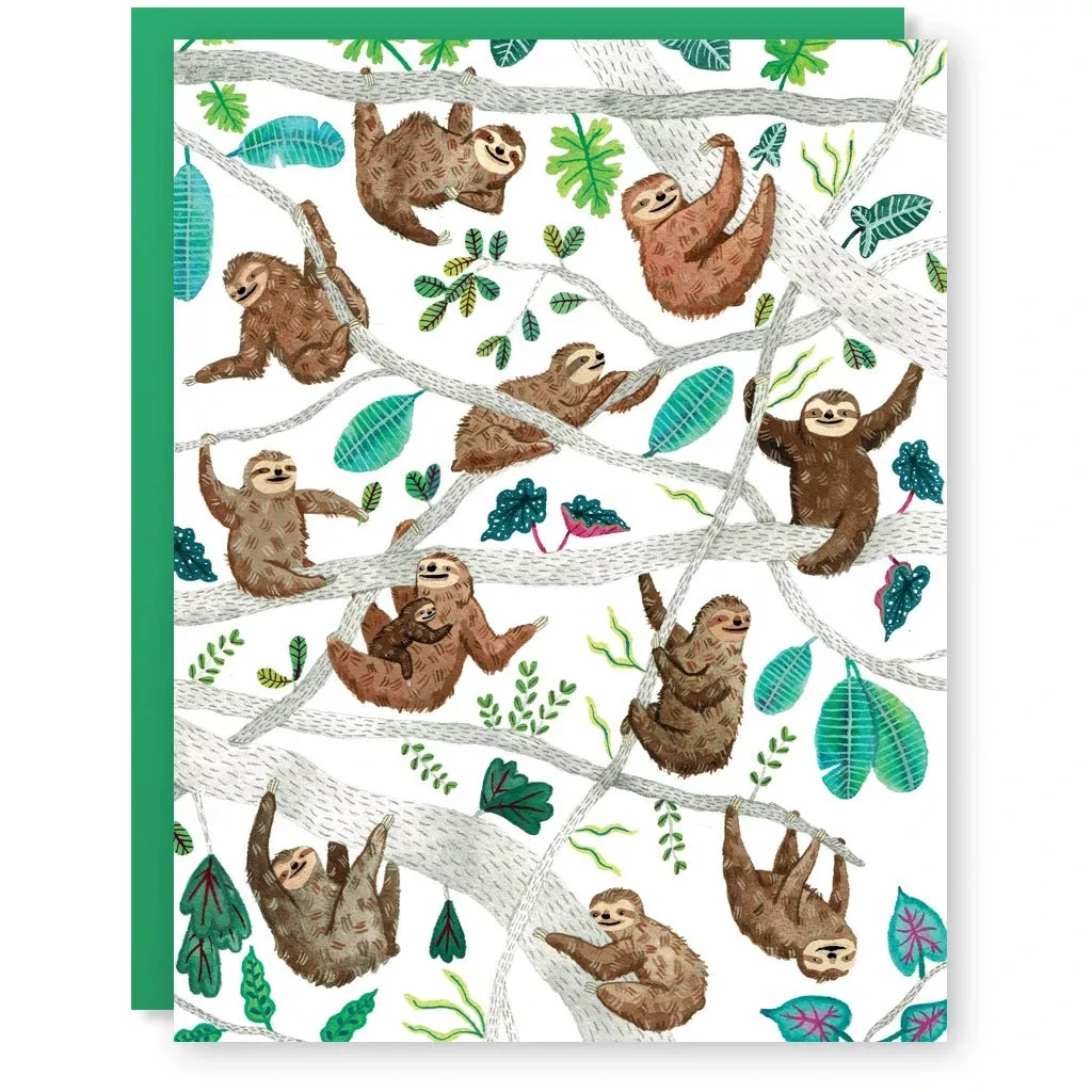 Sloth Squad Card