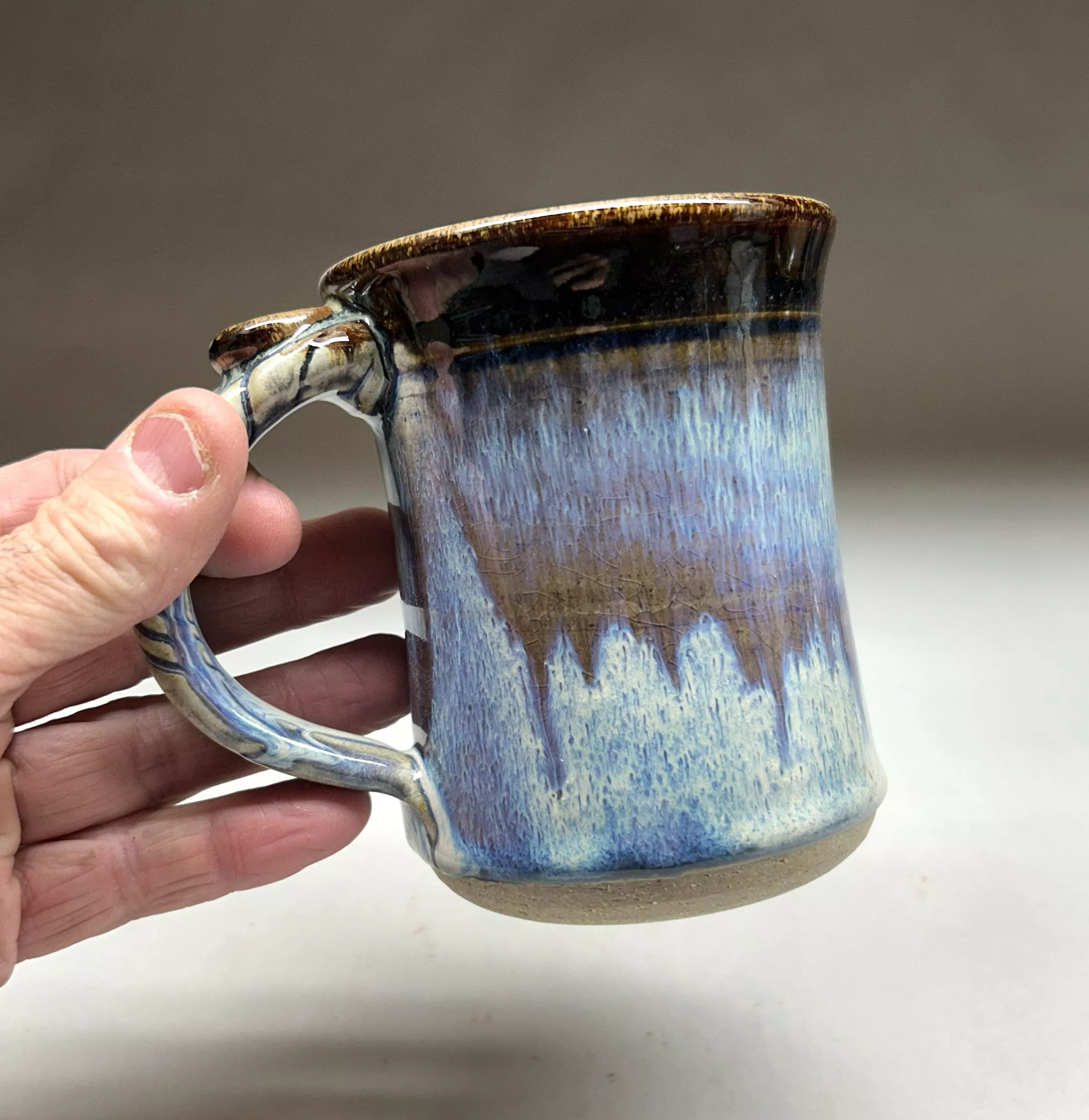 Small Handmade Pottery Mug Unique Ceramic Coffee and Teacup