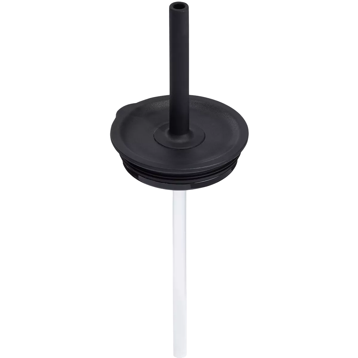 Small Press-in Straw Lid|Black