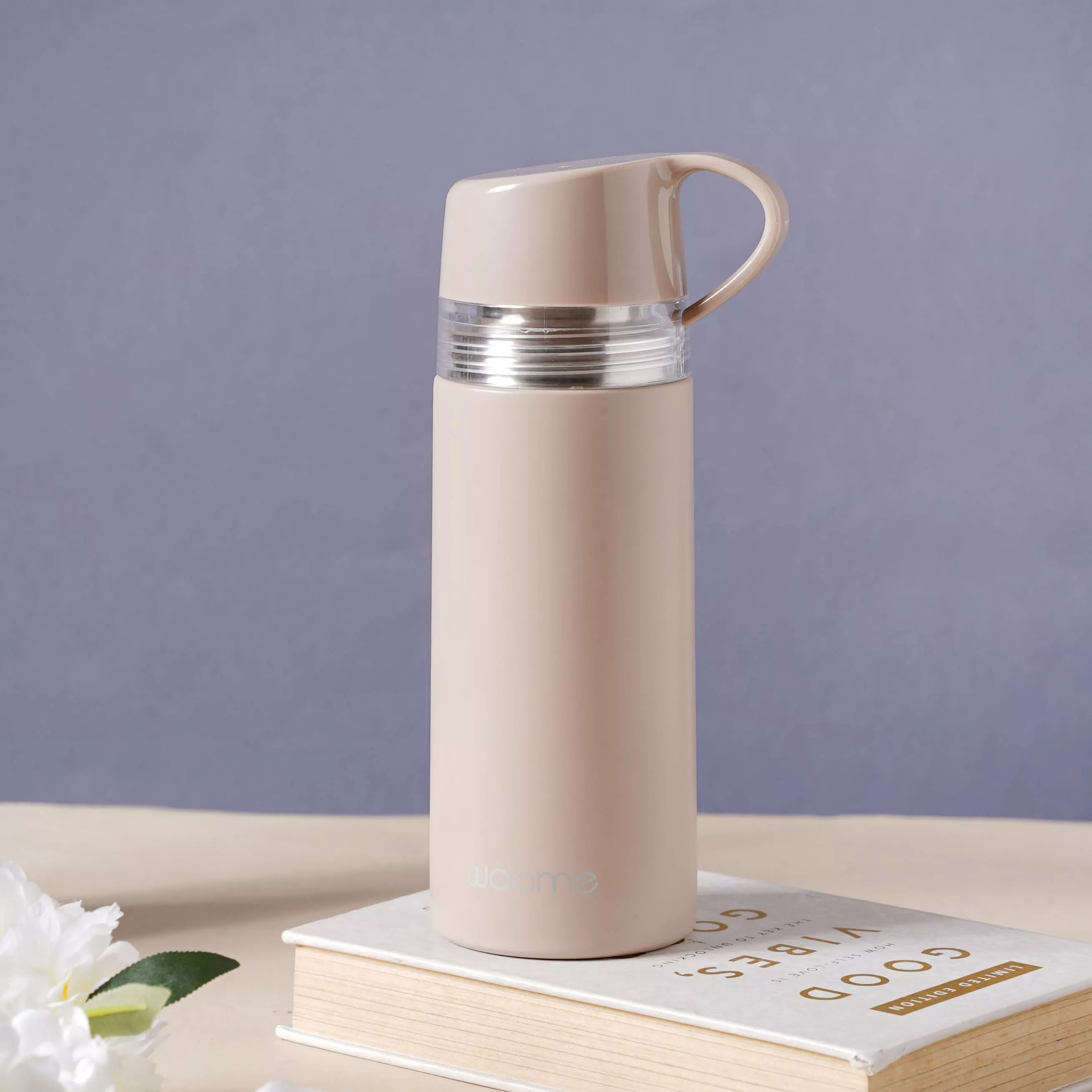 Small Thermal Vacuum Flask|Black&Cyan&Beige&Grey
