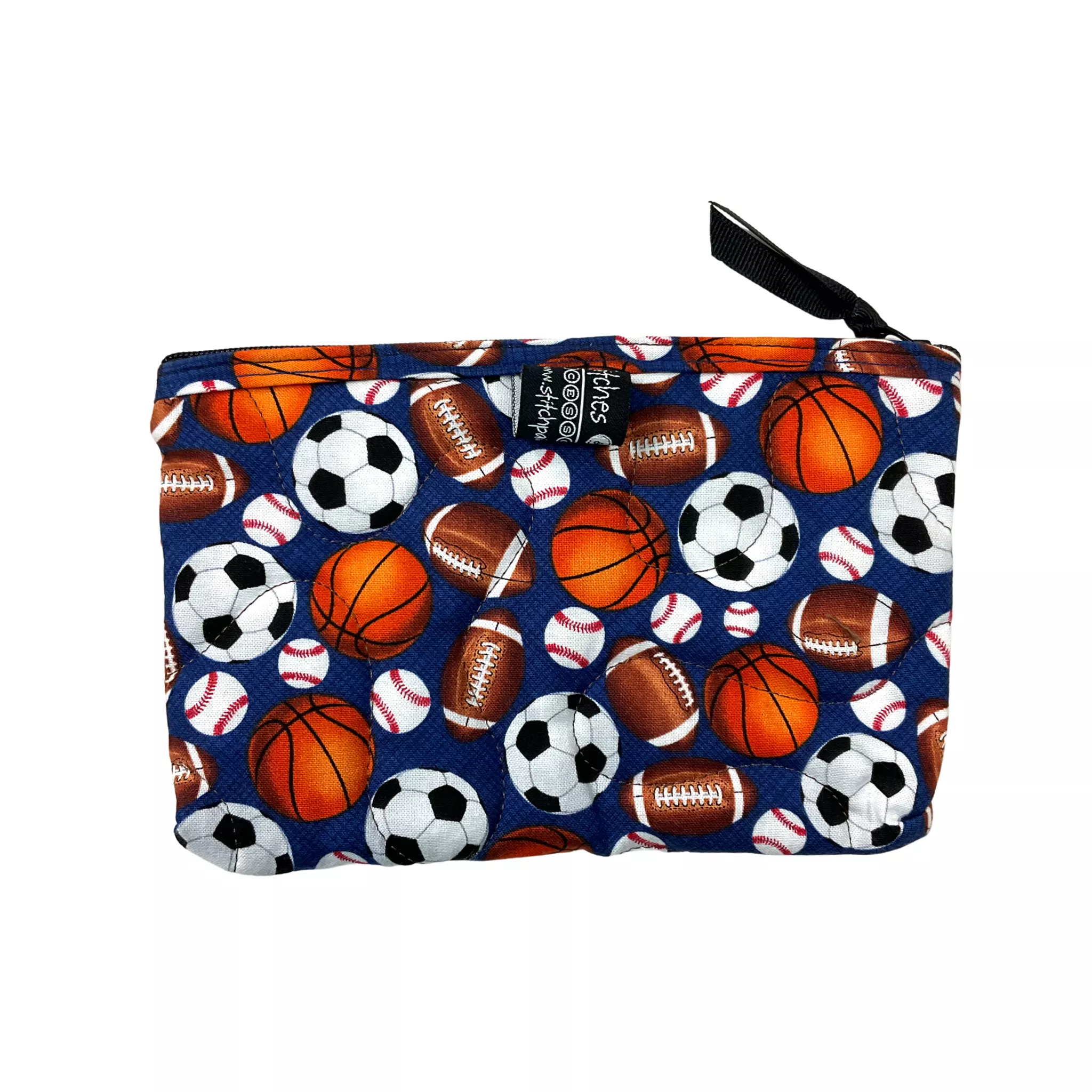 Small Zipper Pouch - Sporty