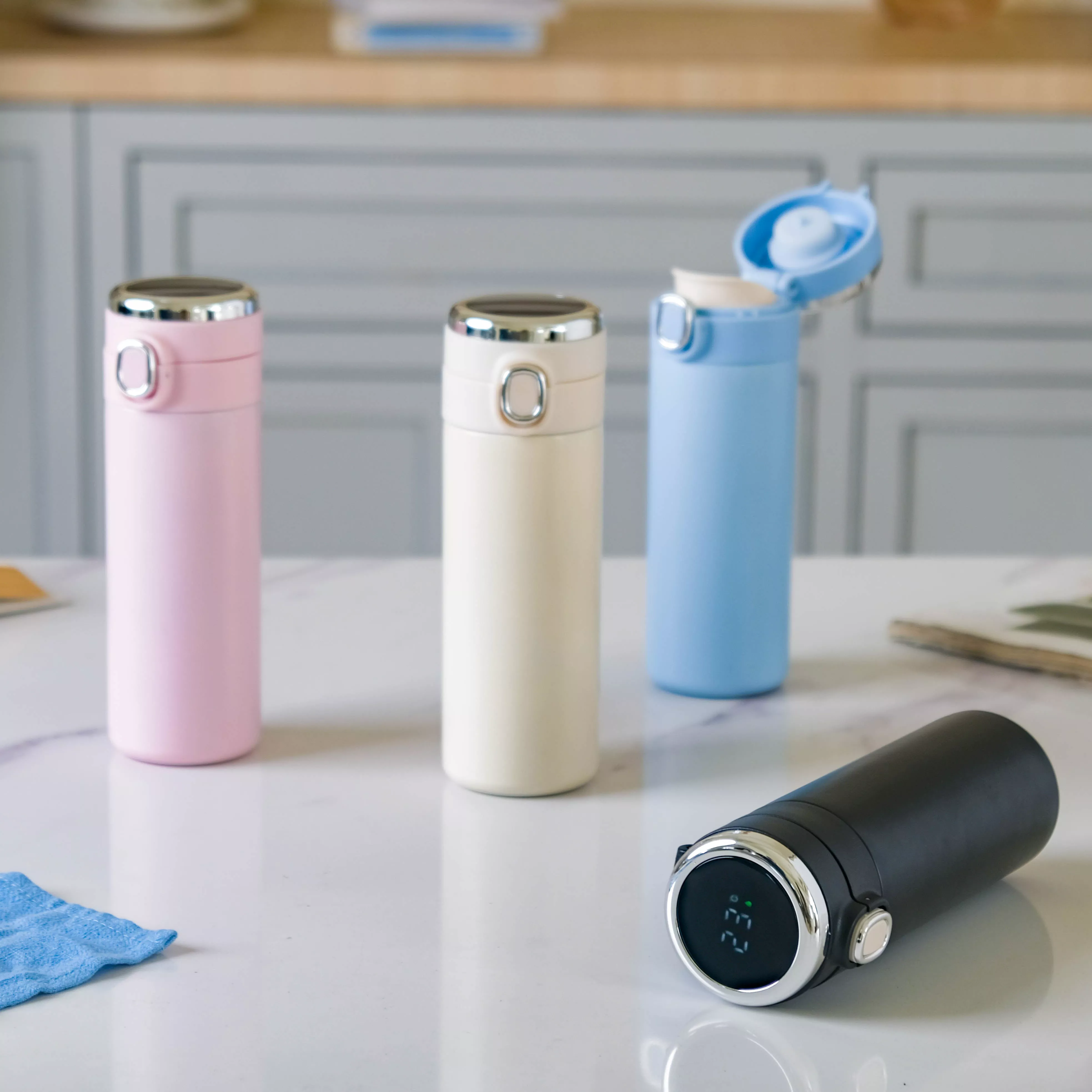 Smart Flask|White&Blue&Pink&Black