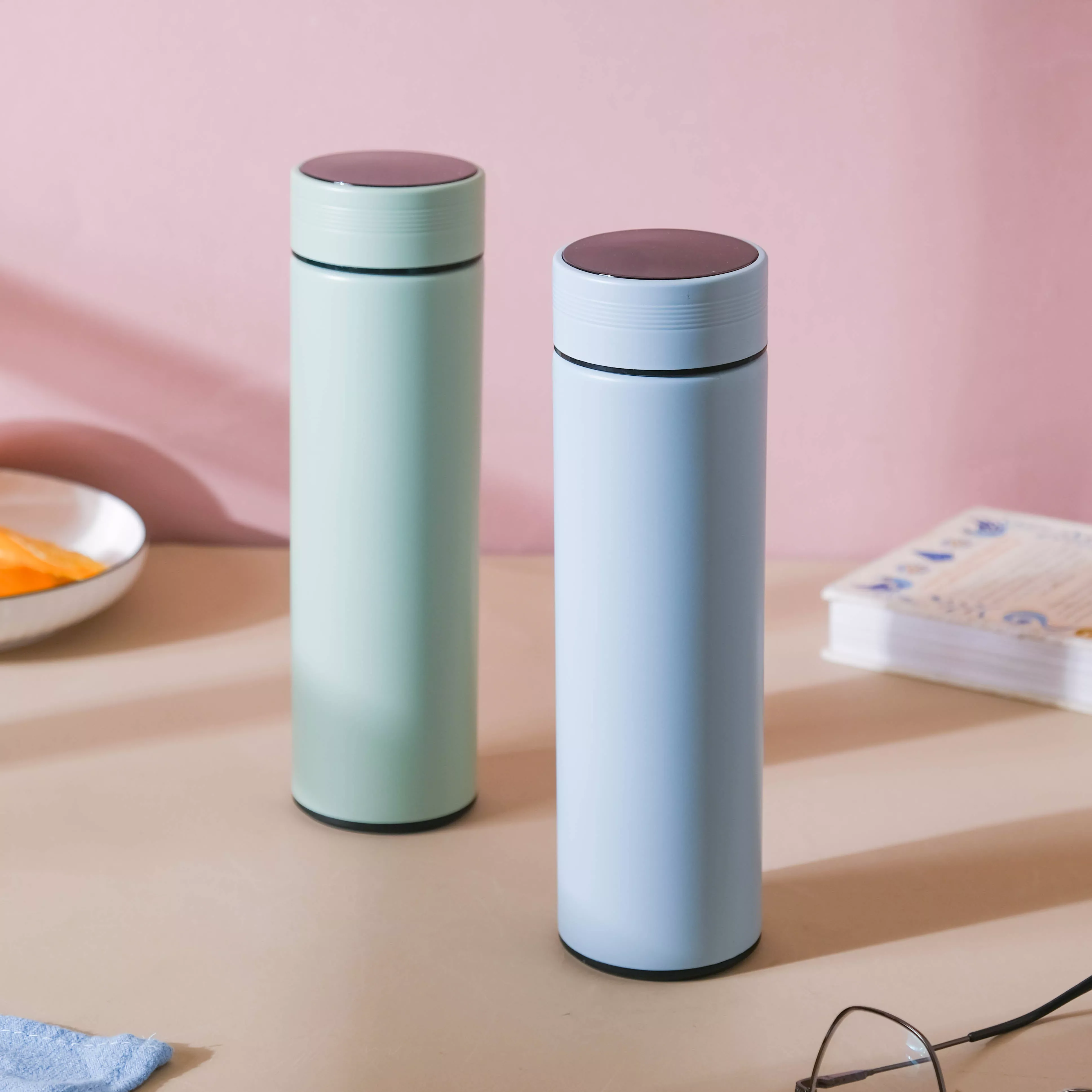 Smart Pastel Bottle|Green&Blue