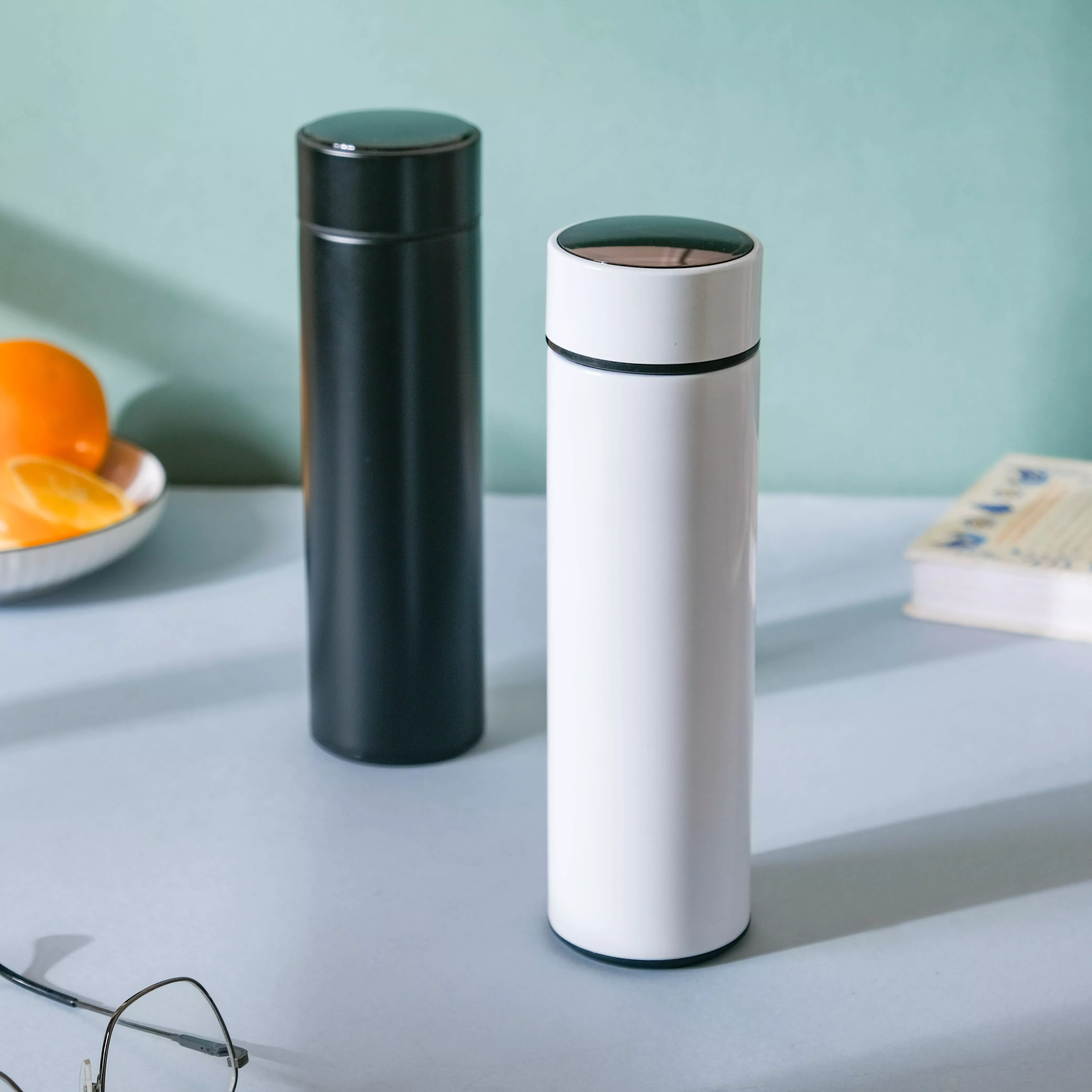 Smart Tea Thermos|Black&White&White