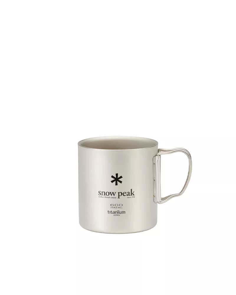 Snow Peak Titanium Double Wall 600 Mug