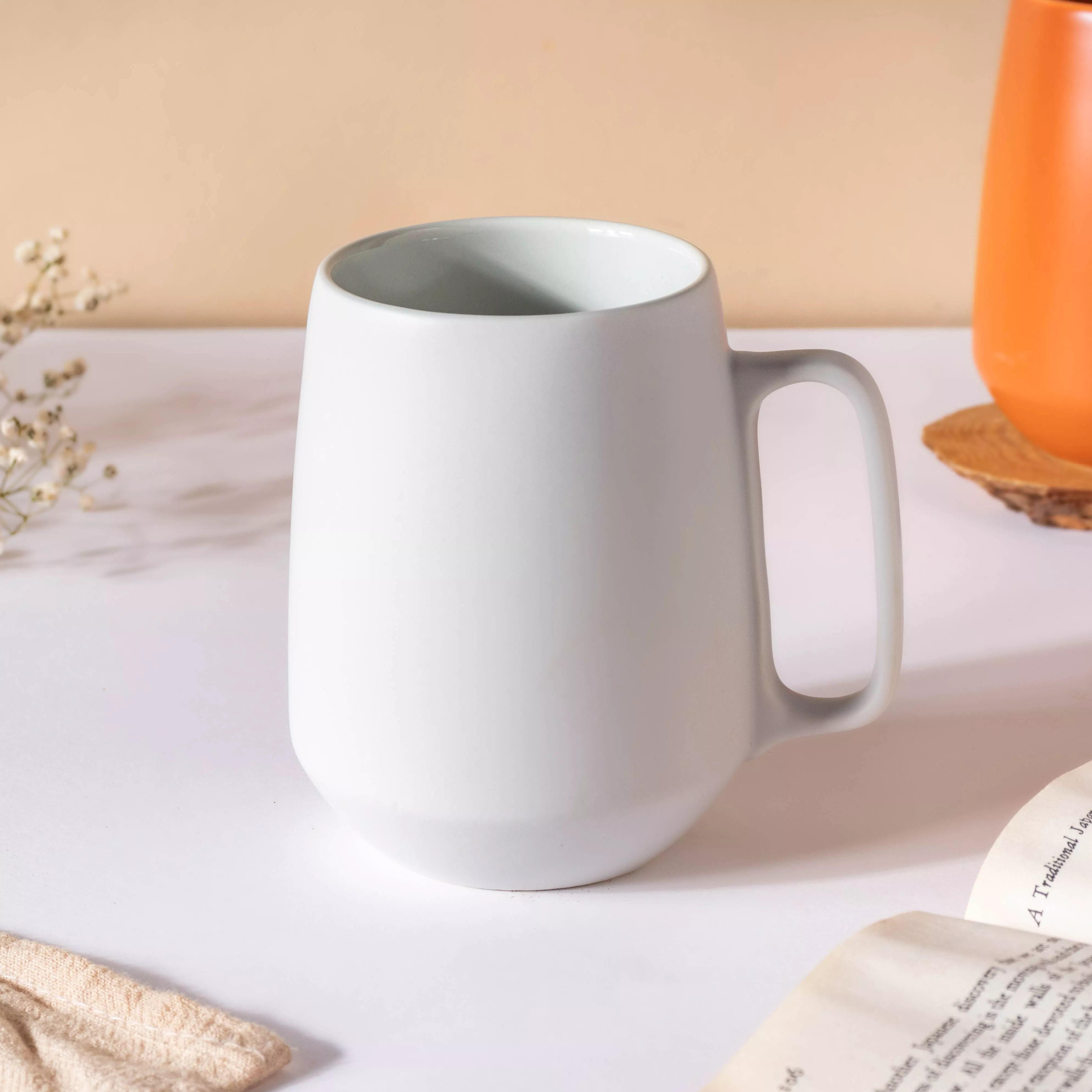 Snow White Round Mug 300 ml