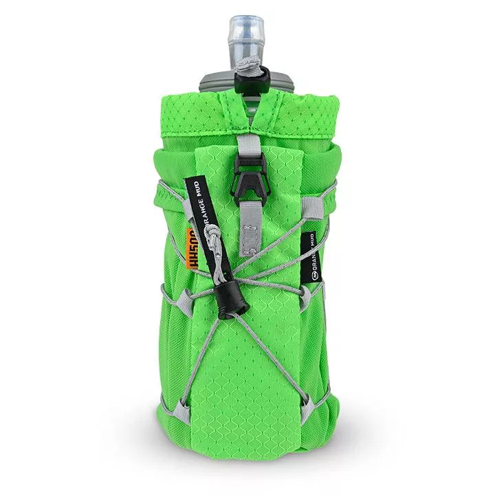 Soft Flask Handheld, 500ml|Black&Green