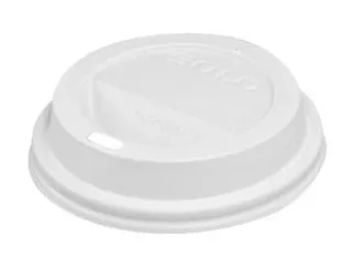Solo 8 Oz White Dome Lid|Pack of 100&Case of 1000