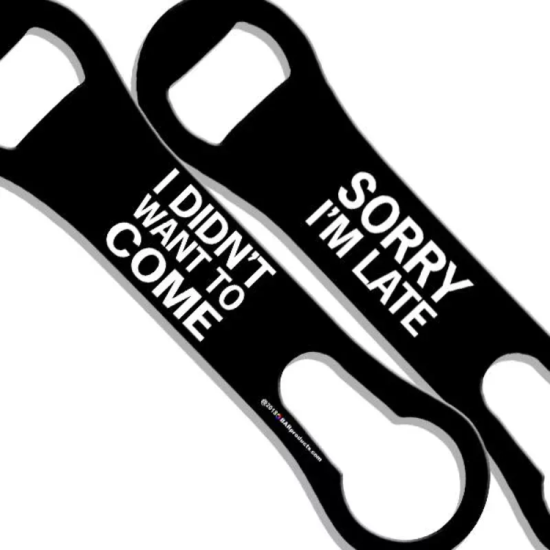 Sorry I'm Late V-Rod Bottle Opener