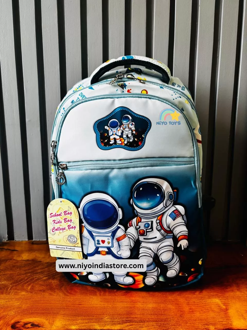 Space Design Backpack for School