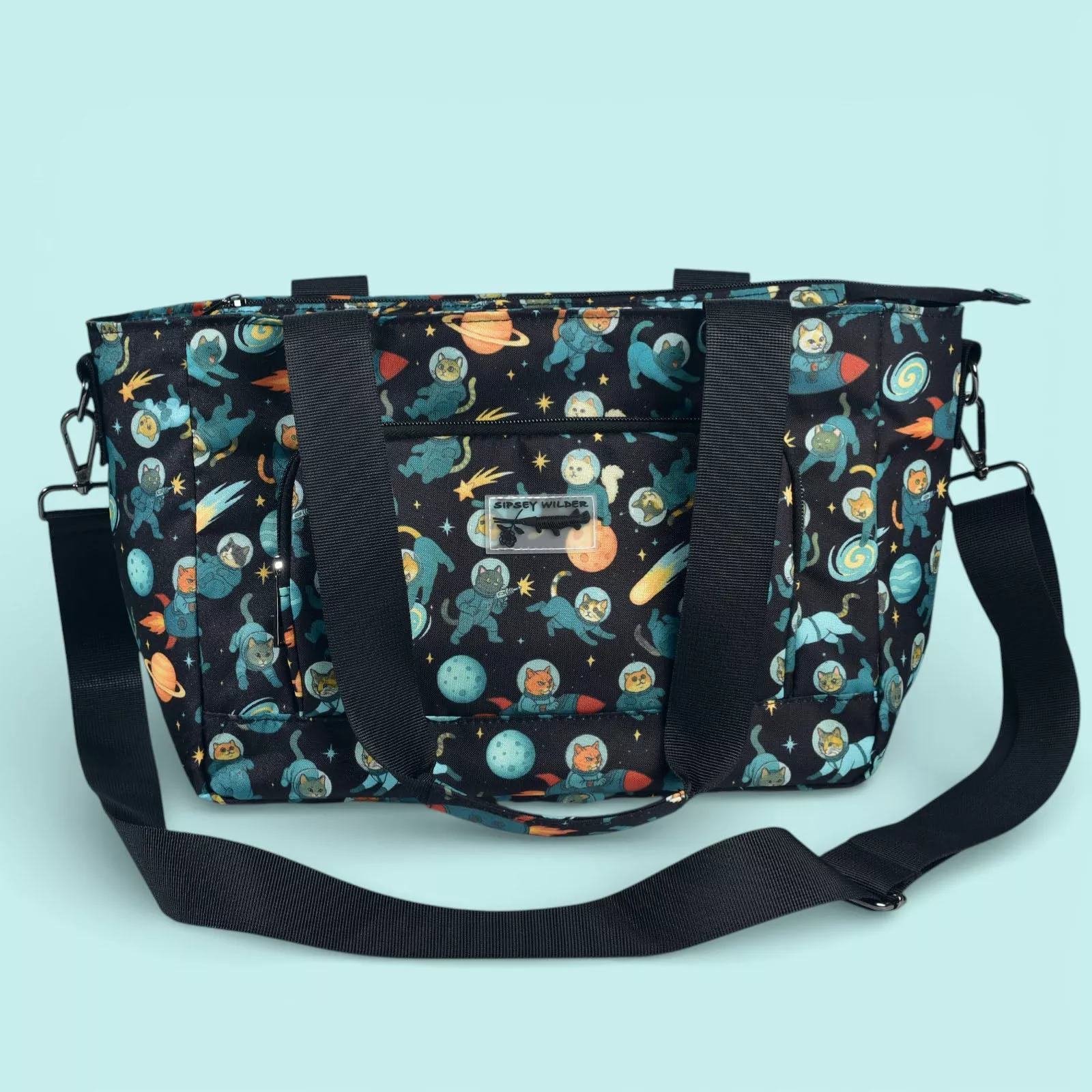 Space Kitties Medium Venture Tote