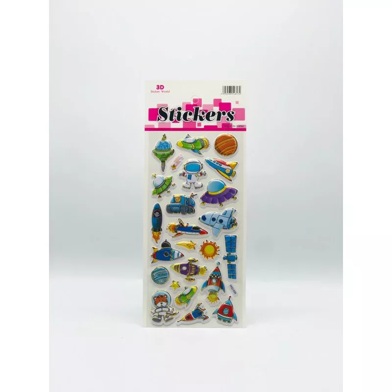 Space Stickers Cool & Colorful Galaxy Decals
