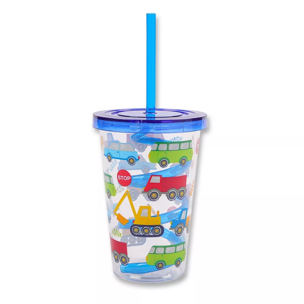Spiral Straw Cup Trucks