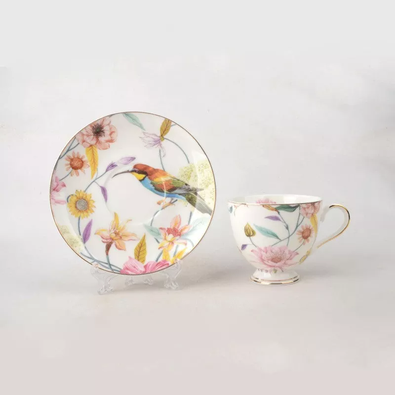 Springtime Bird Cup & Saucer