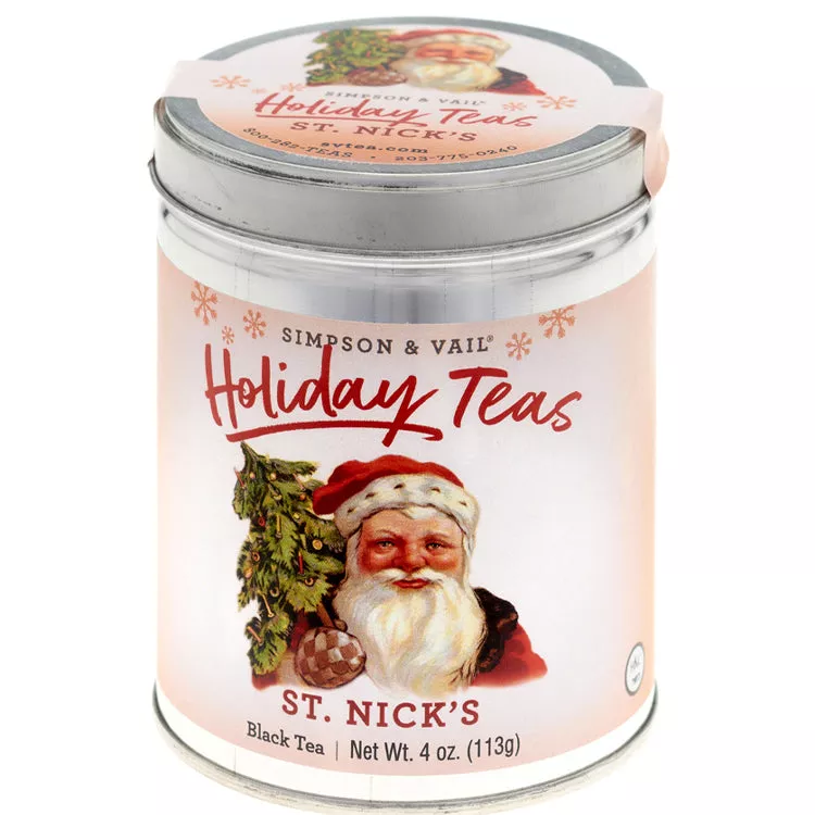 St. Nick's Black Tea - WS|4 Ounce Tin&1 Pound